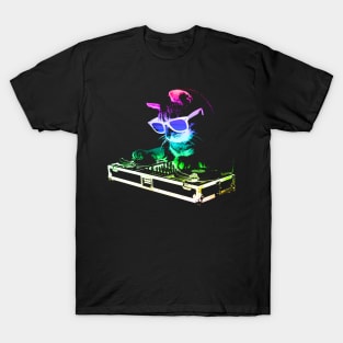 HOUSE CAT (Rainbow DJ Kitty) T-Shirt